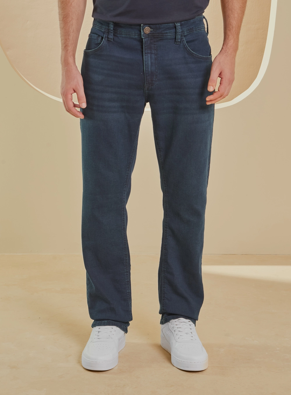 Calça Jeans Masculina Midnight Blue - Paul Slim Índigo 3