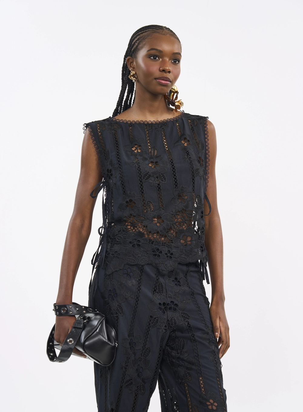 Blusa Laise Comfort Texturizada Preto