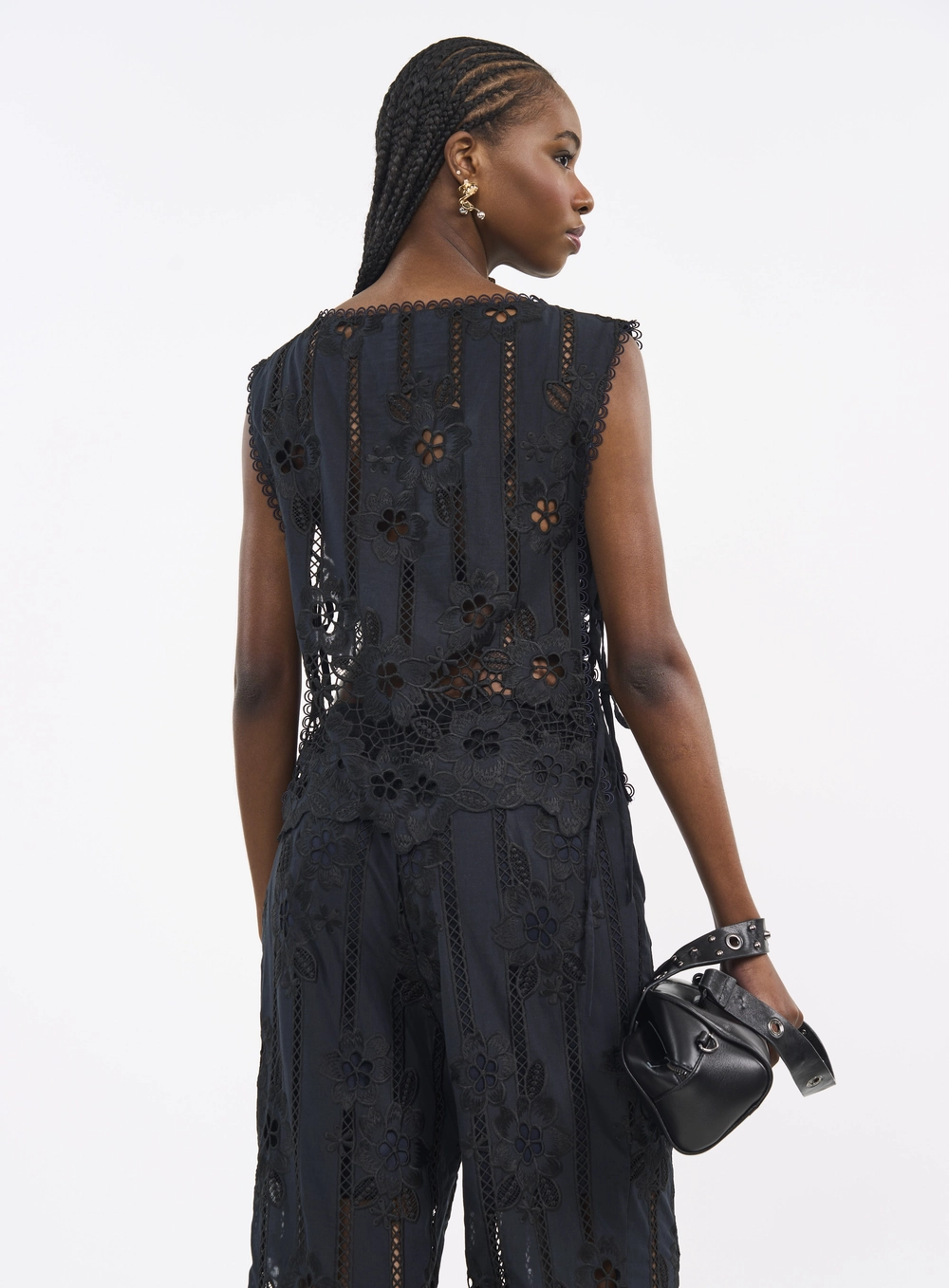 Blusa Laise Comfort Texturizada Preto