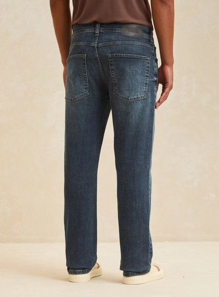 Calça Jeans Masculina Índigo Escuro - History