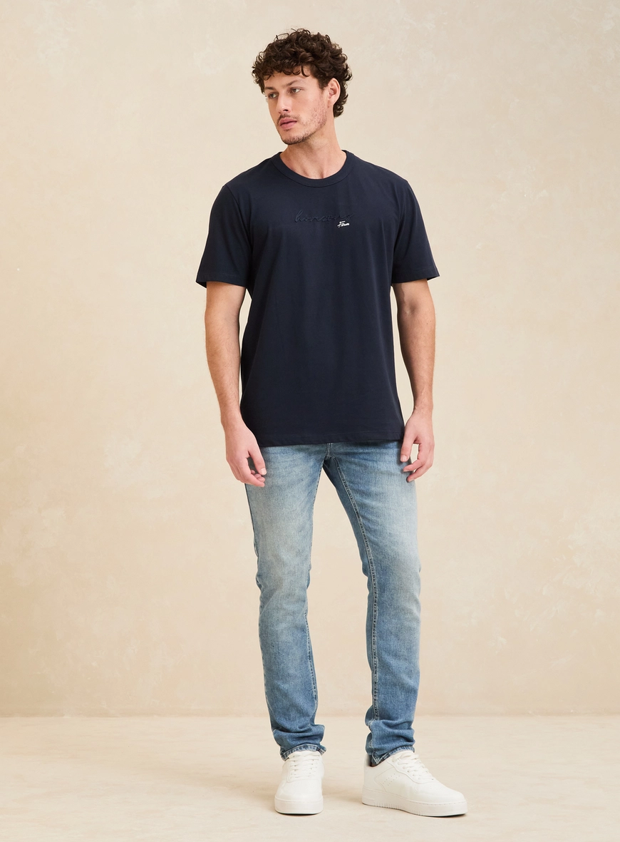 Calça Jeans Masculina Retro Blue - Igor Skinny Índigo 1