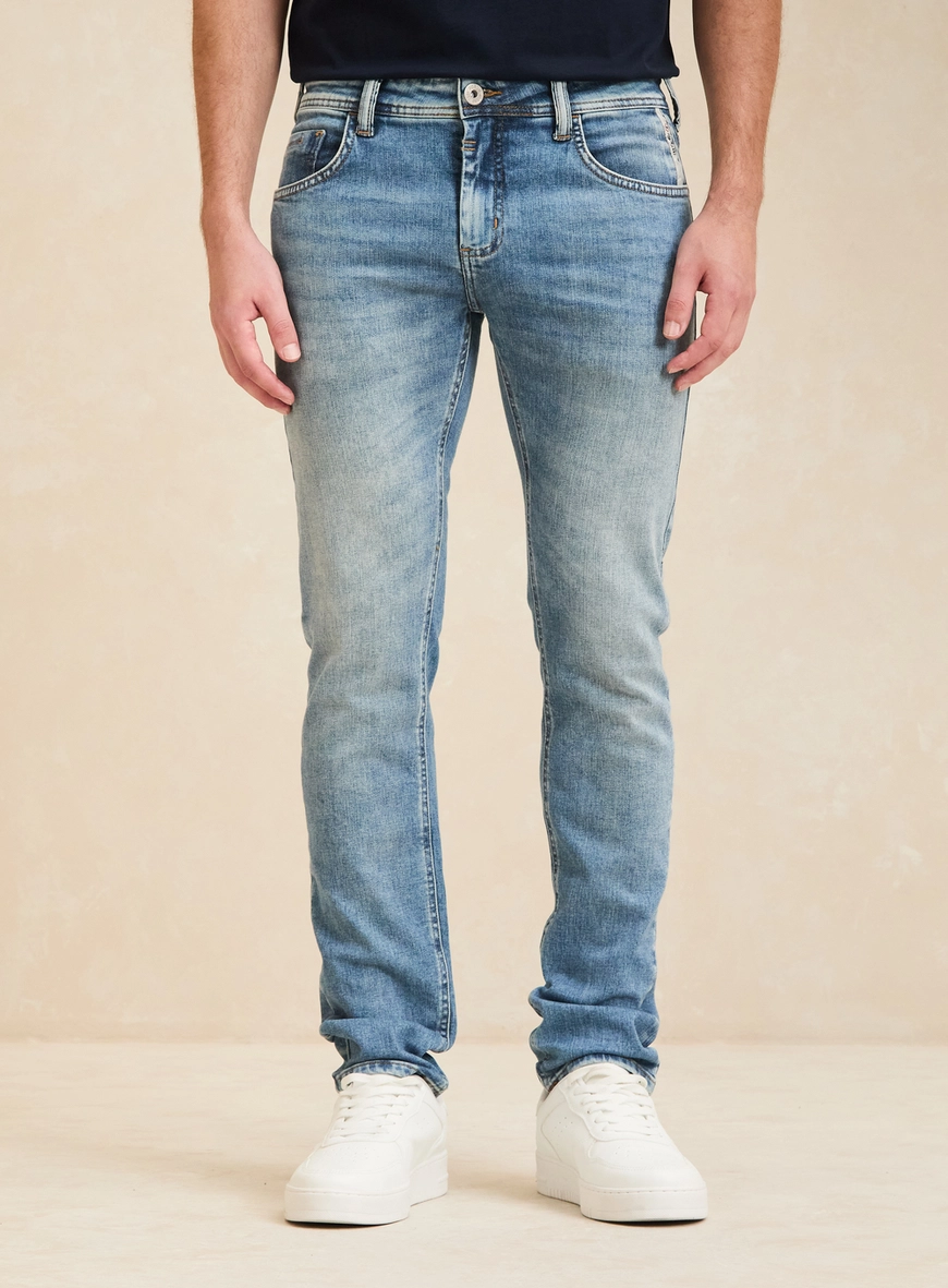 Calça Jeans Masculina Retro Blue - Igor Skinny Índigo 3