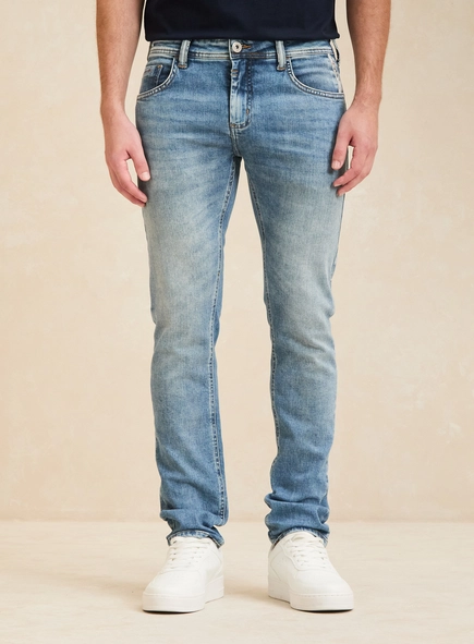 Calça Jeans Masculina Retro Blue - Igor Skinny