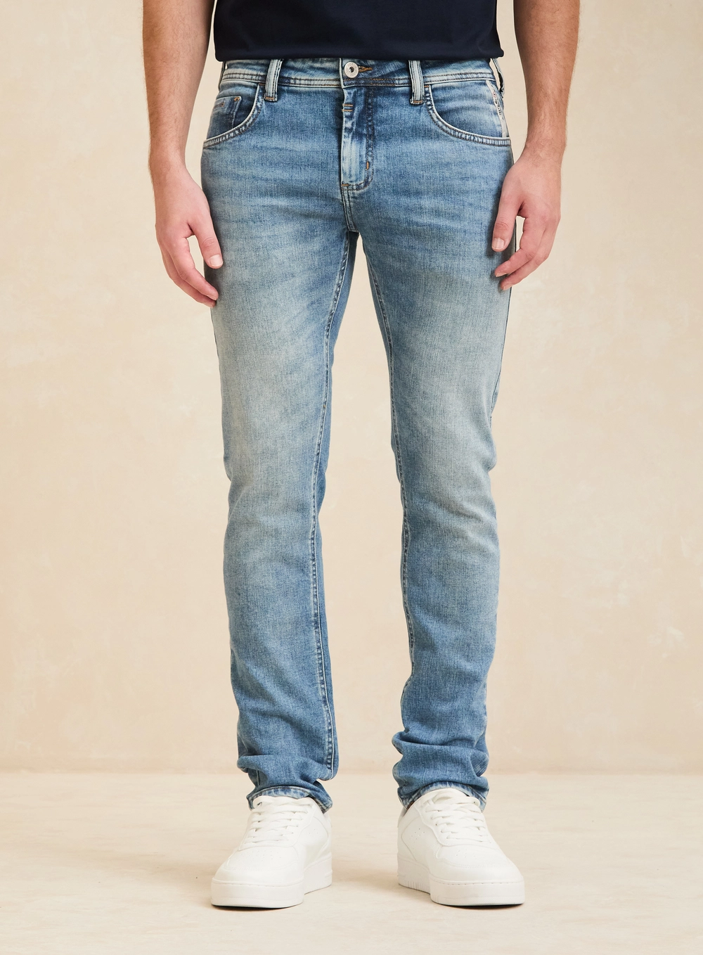 Calça Jeans Masculina Retro Blue - Igor Skinny Índigo 3