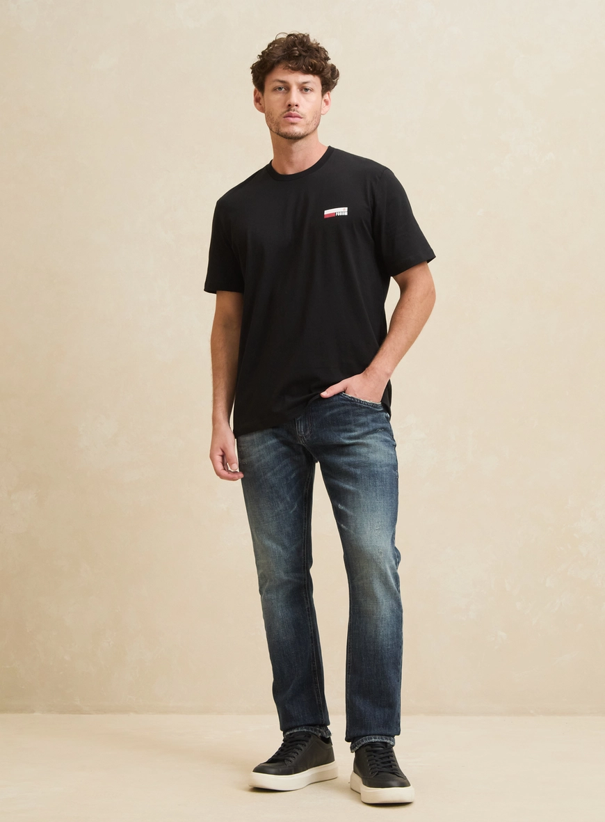 Calça Jeans Masculina Índigo Escuro - Paul Slim Índigo 1