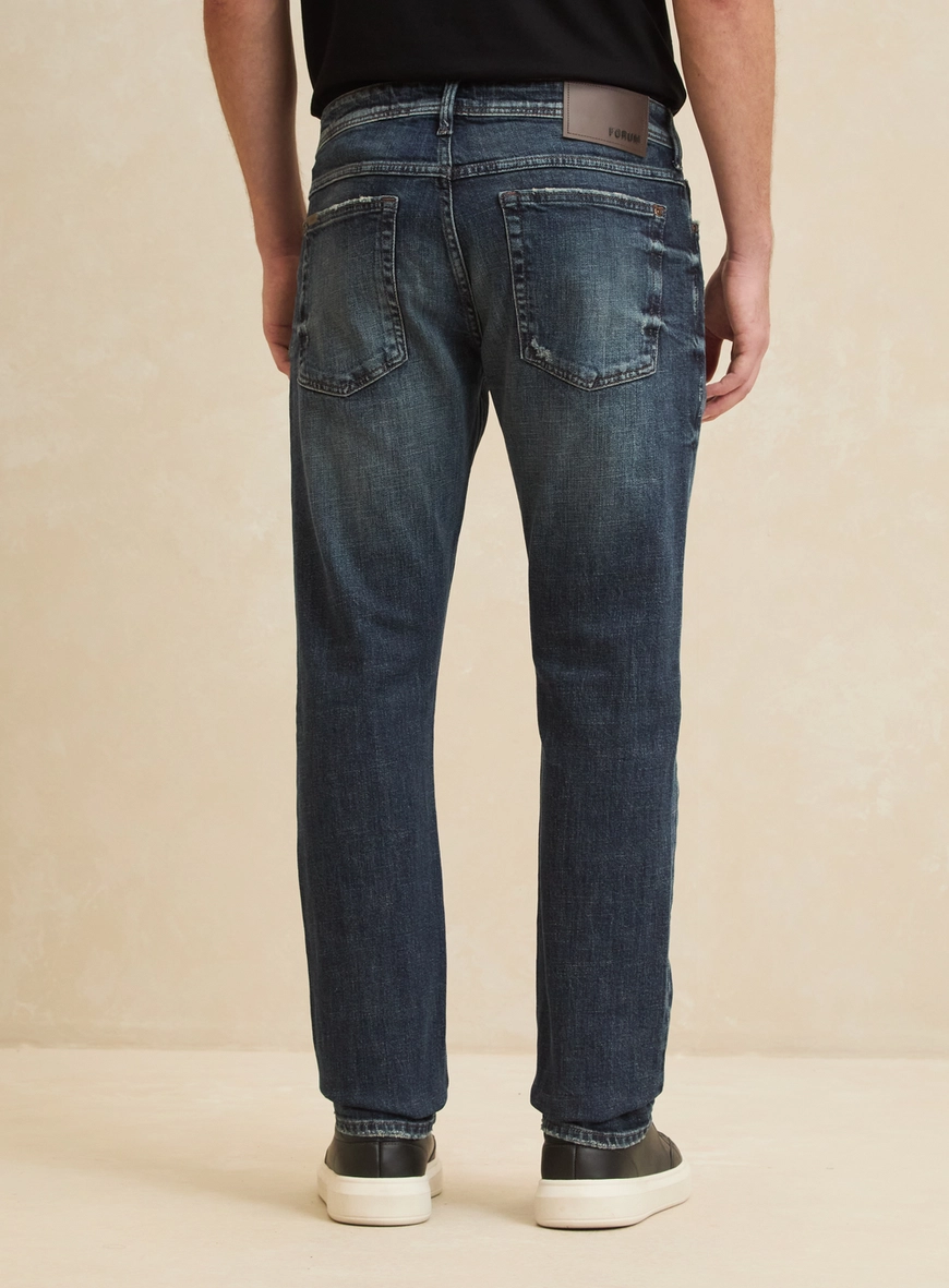 Calça Jeans Masculina Índigo Escuro - Paul Slim Índigo 2