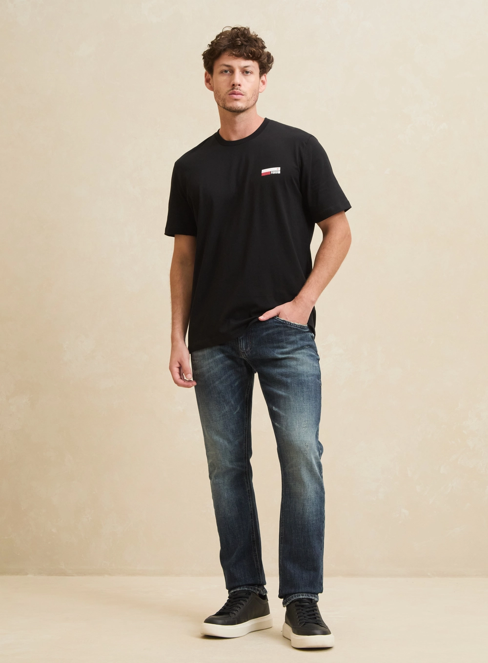 Calça Jeans Masculina Índigo Escuro - Paul Slim Índigo 1