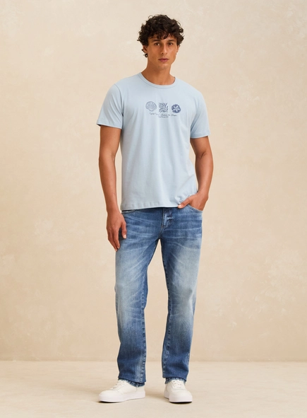 Calça Jeans Masculina Estonada - Paul Slim