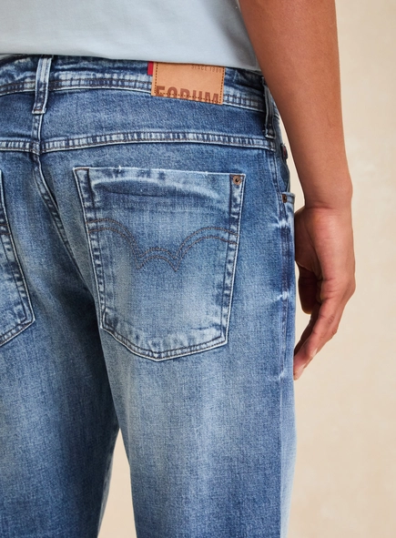 Calça Jeans Masculina Estonada - Paul Slim