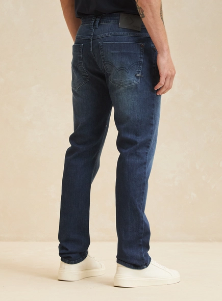 Calça Jeans Masculina Lavagem Média - Paul Slim