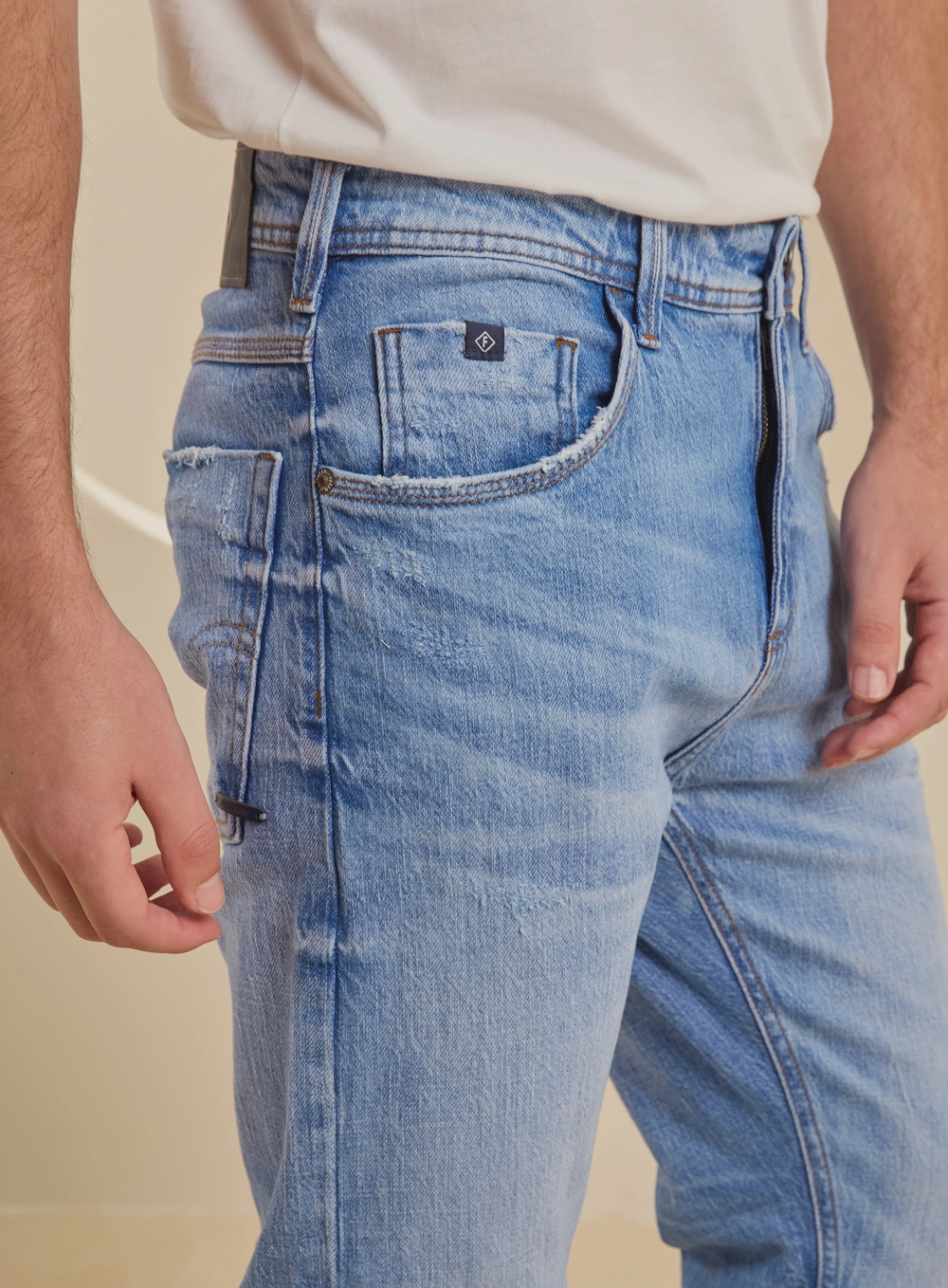 Calça Jeans Masculina - Alexandre Índigo 4