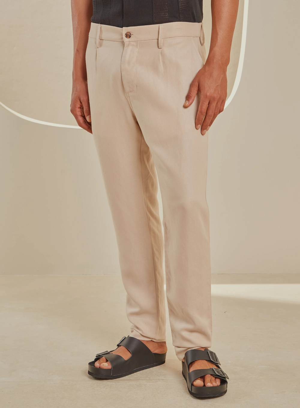 Calça Alfaiataria Masculina - Bolt Bege 3