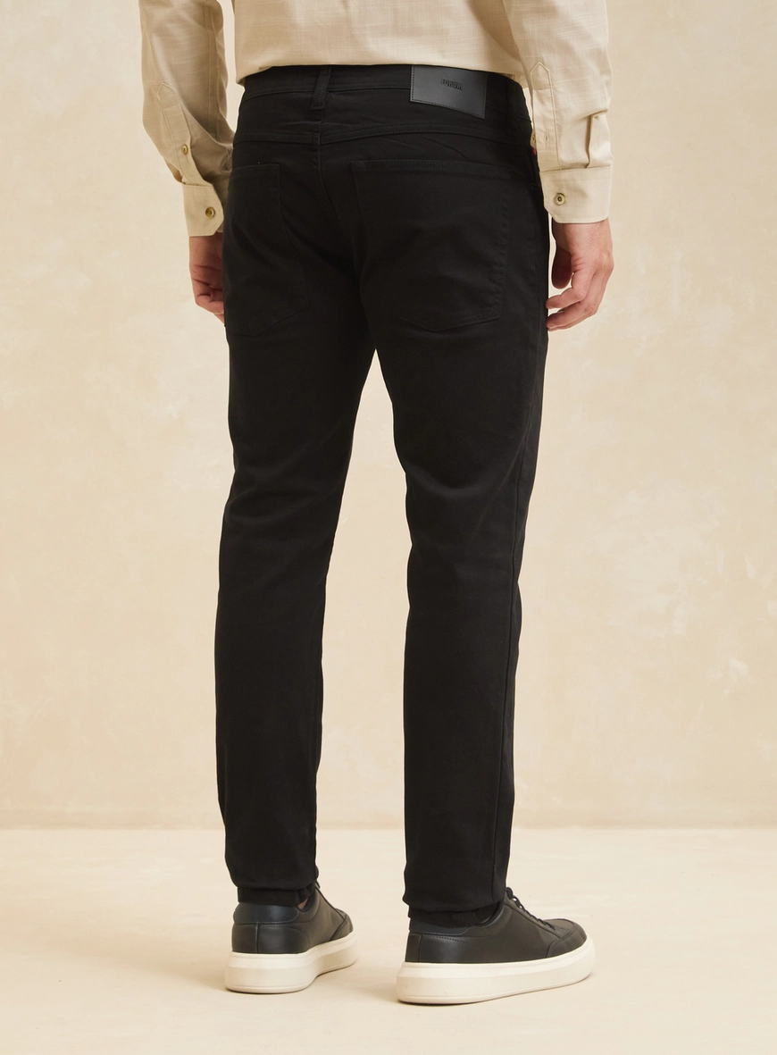 Calça Sarja Masculina - Igor Skinny Preto 2