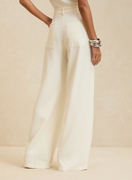 Calça Alfaiataria Feminina Ampla