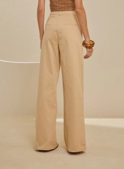 Calça Alfaiataria Feminina Wide Leg