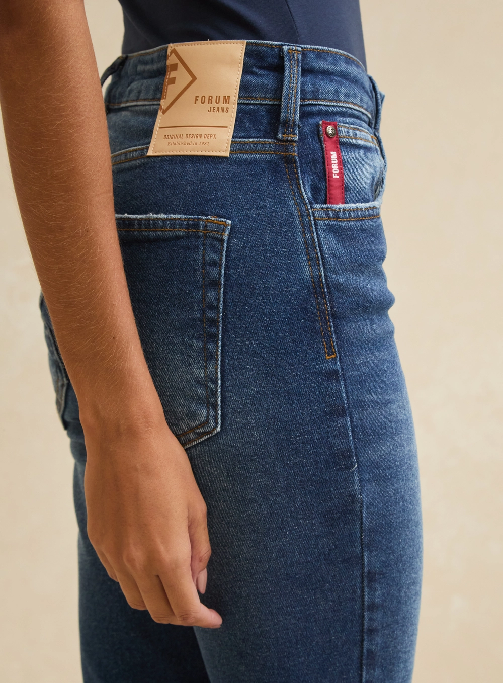 Calça Jeans Justa Cintura Alta - Marisa Cigarrete Índigo 4