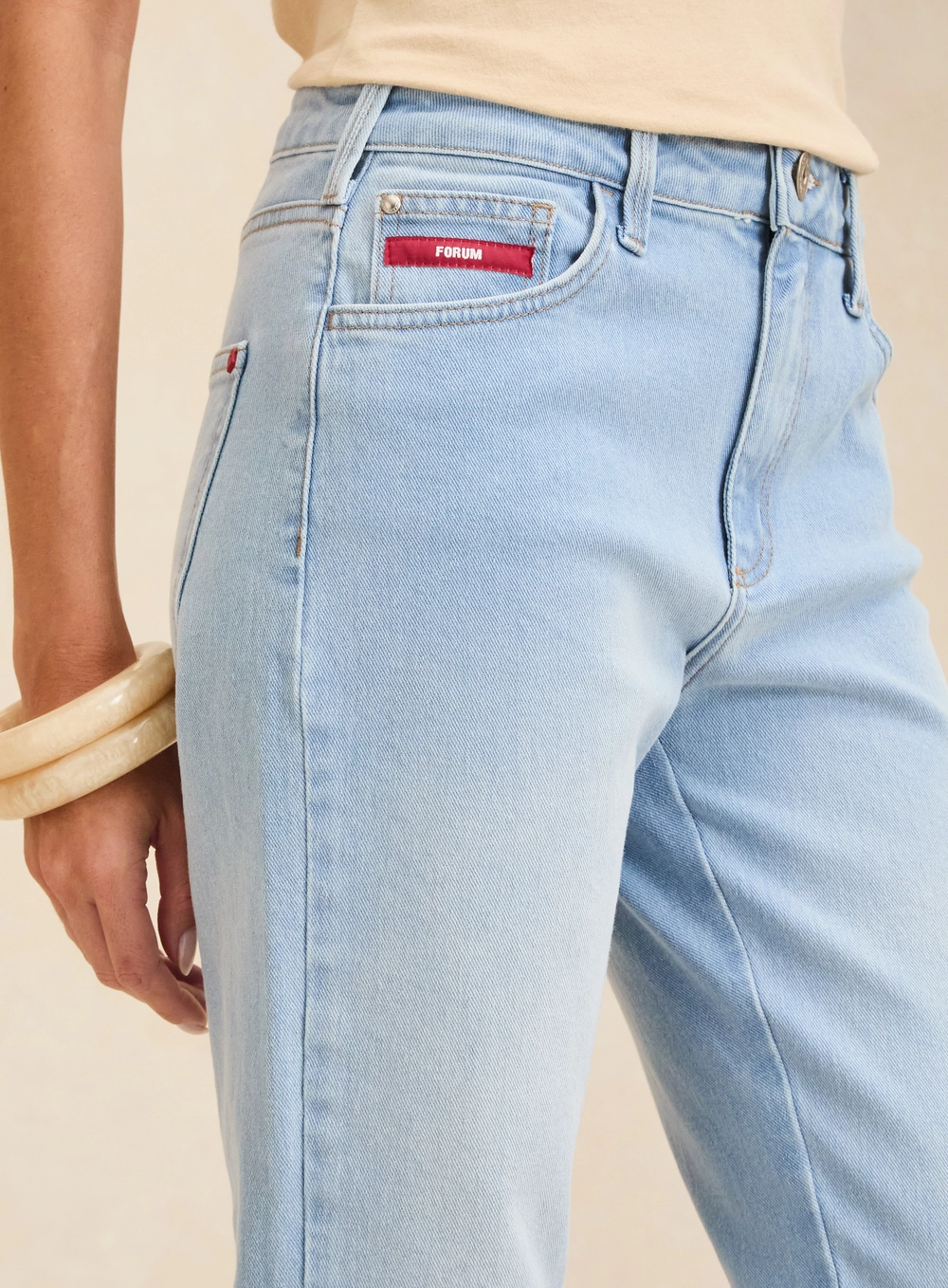 Calça Jeans Feminina - Marisa Slim Índigo 4
