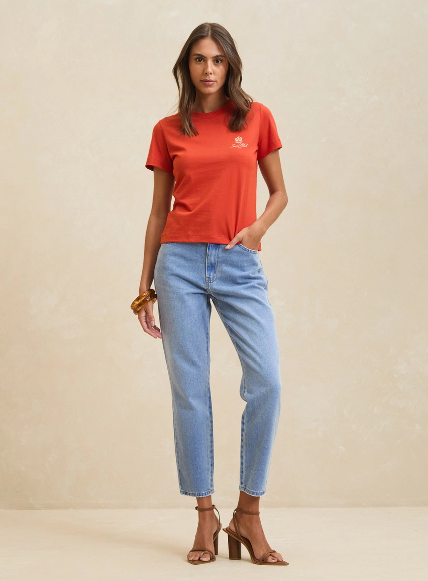 Calça Jeans Feminina Lavagem Clara - Lola Índigo 1