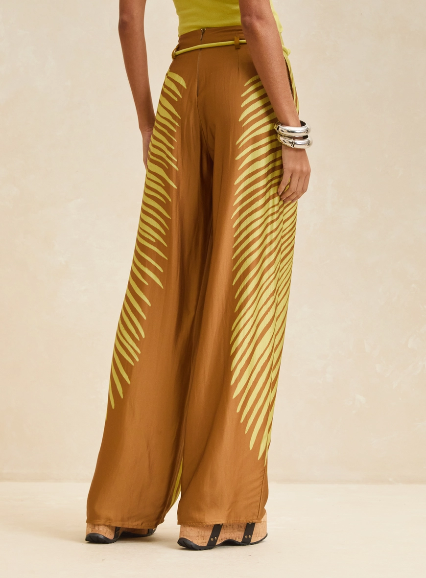 Calça Feminina Wide Leg - Selva Radiante Estampados 2