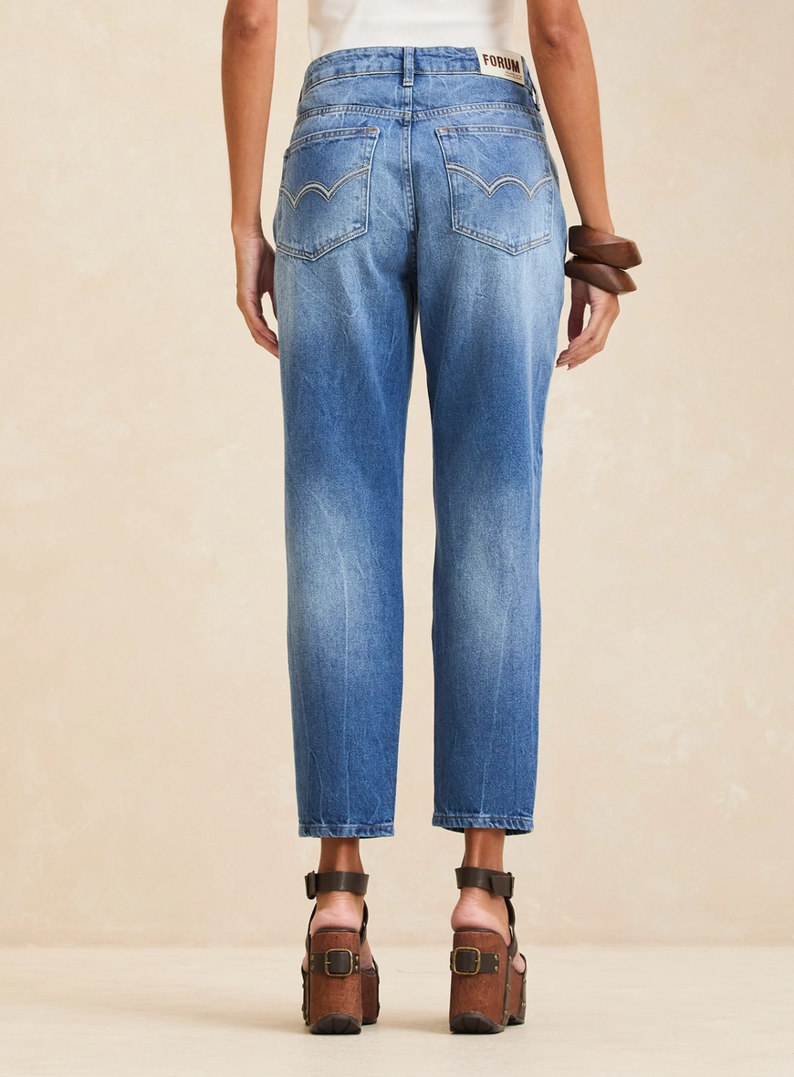 Calça Jeans Feminina Lavagem Escura - Lola Índigo