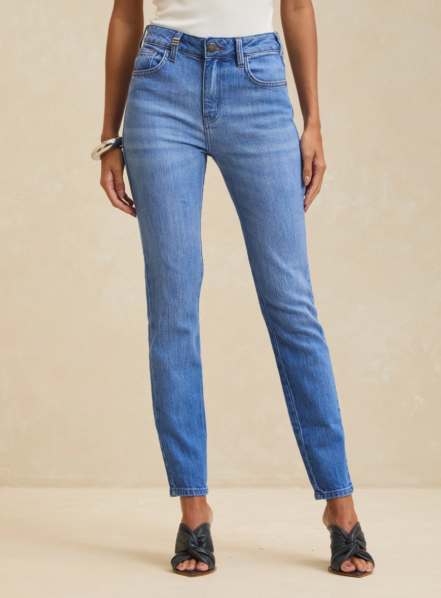 Calça Jeans Feminina - Marisa Cigarrete Índigo 3