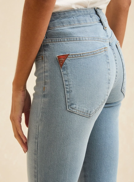 Calça Jeans Lavagem Clara - Marisa Boot Cut