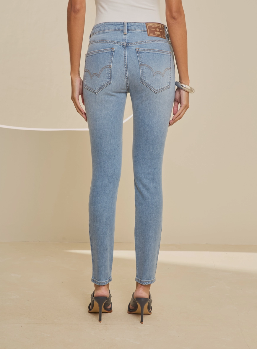 Calça Jeans Feminina - Marisa Cigarrete Índigo 2