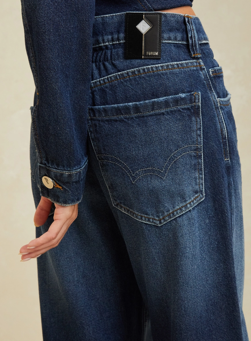 Calça Jeans Feminina Low Curve Índigo