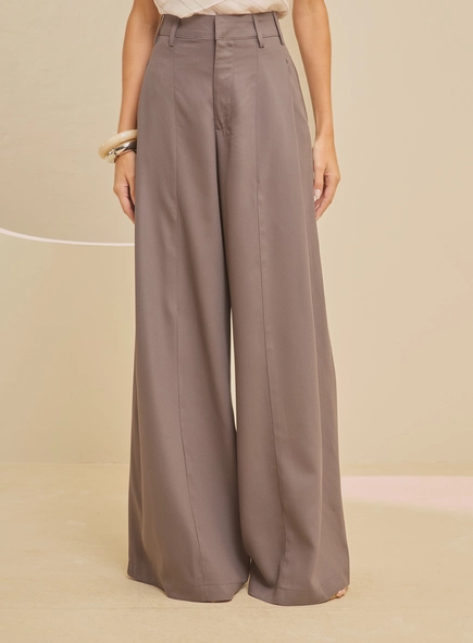 Calça Alfaiataria Feminina Pantalona