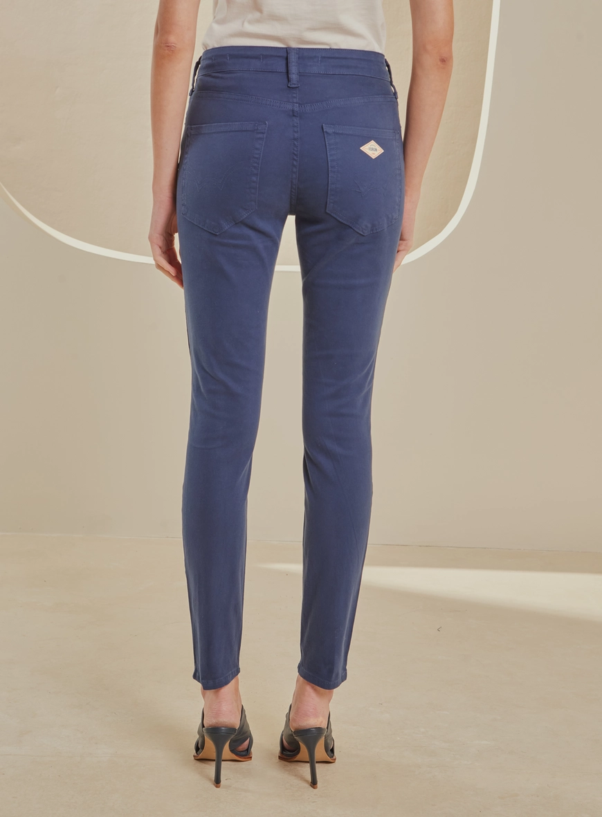 Calça Sarja Feminina - Marisa Slim Azul 2