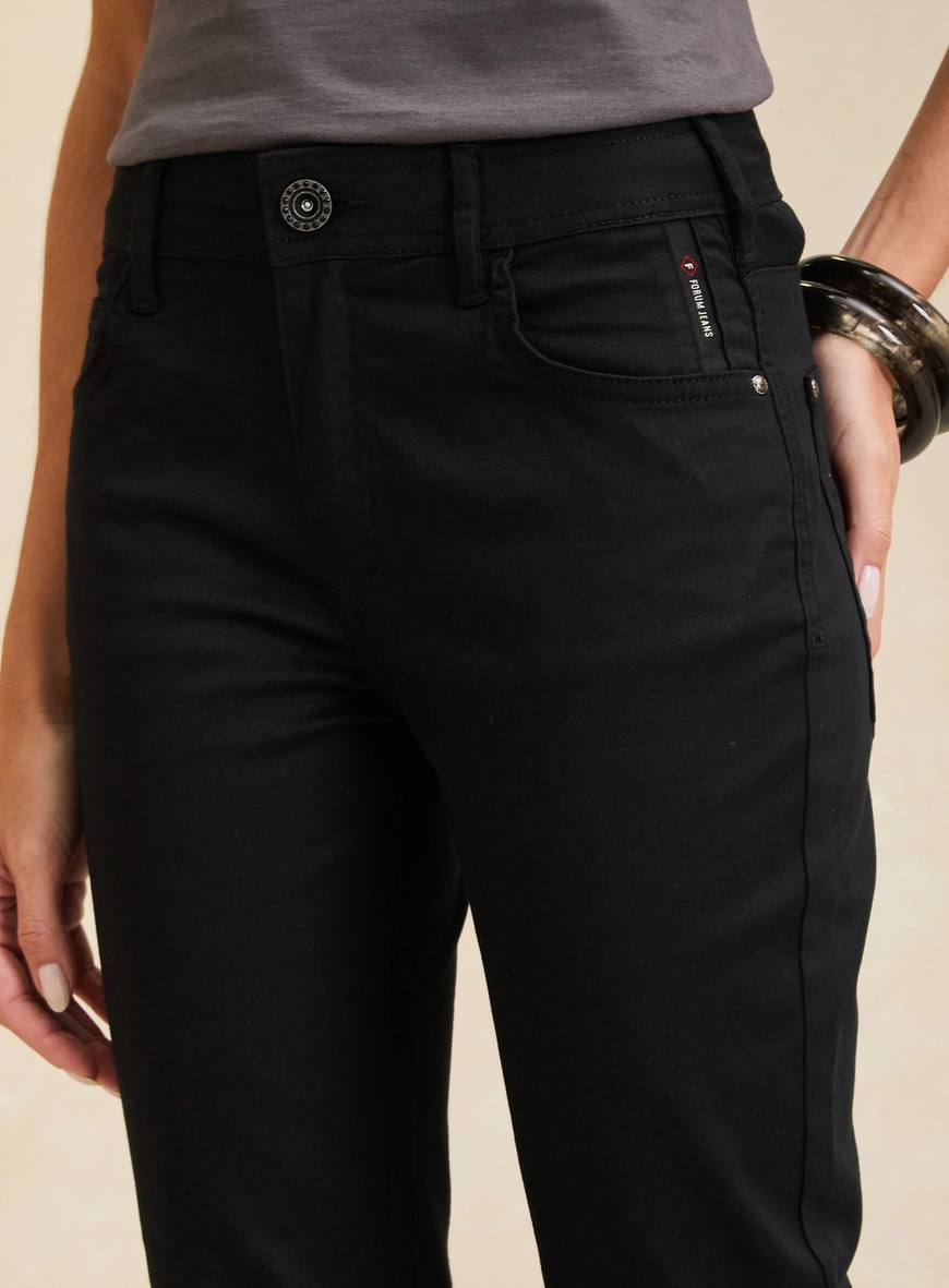 Calça Sarja Feminina - Marisa Boot Cut Preto