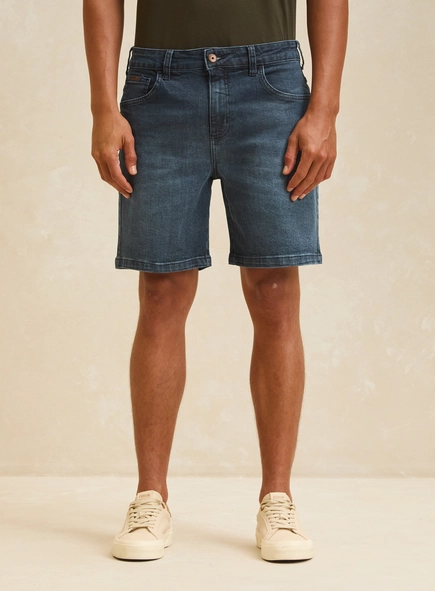 Bermuda Jeans Masculina - Dom