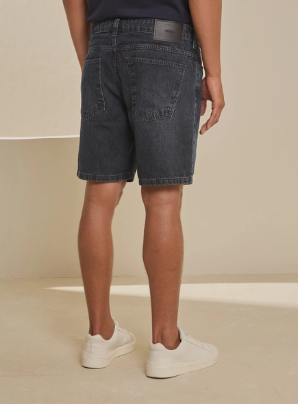 Bermuda Jeans Masculina Estonada - Dom