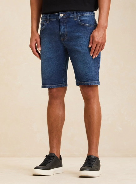 Bermuda Jeans Masculina - Paul Slim