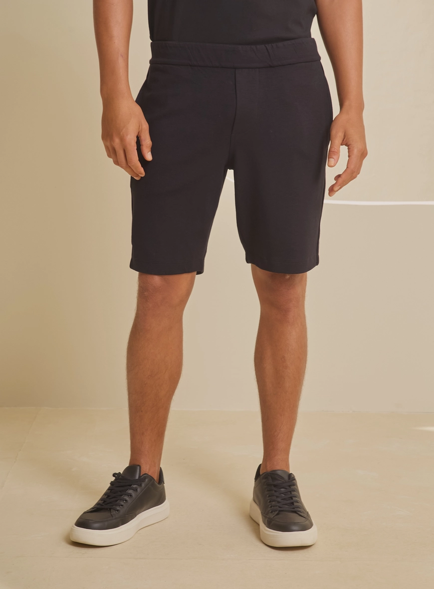 Bermuda Alfaiataria Masculina - Benjamin Preto 3