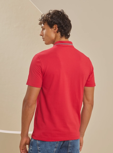 Polo Muscle Masculina Com Frisos