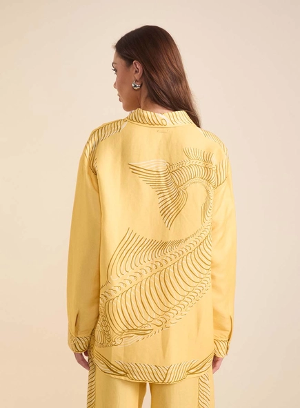 Camisa Feminina Over - Maré Solar
