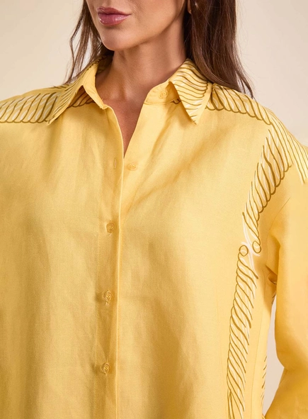 Camisa Feminina Over - Maré Solar