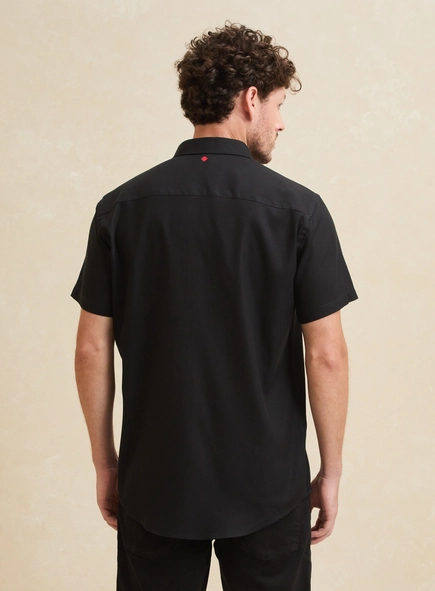Camisa Masculina Relax Manga Curta