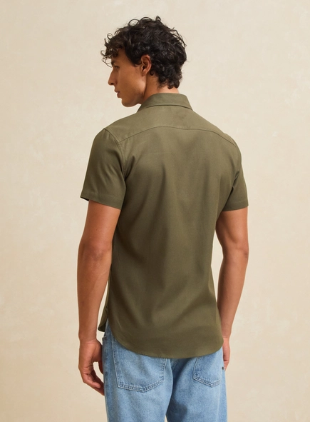 Camisa Masculina St Barths Manga Curta