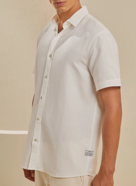 Camisa Masculina Relax Manga Curta