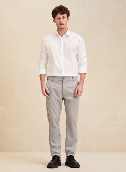 Camisa Masculina Slim Manga Longa