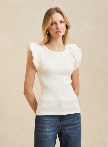 Camiseta Feminina Canelada