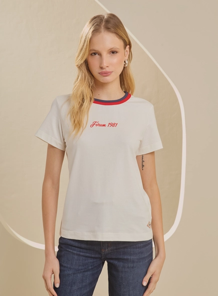 Camiseta Feminina Gola Contratante - Fran