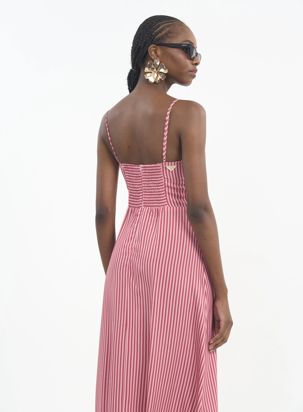Vestido Longo Com Estampa E Alças Estampados