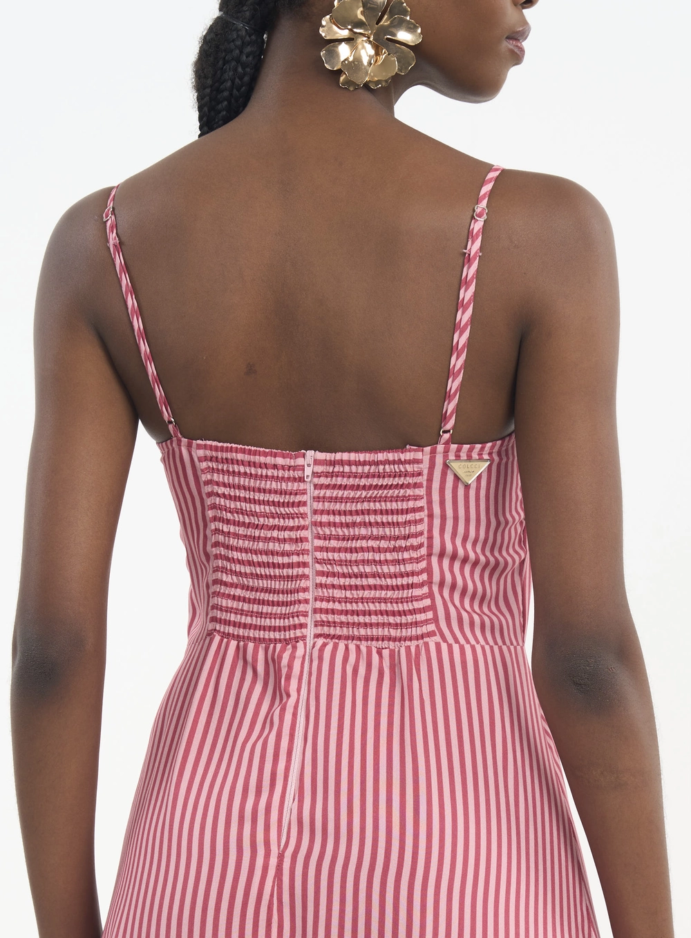 Vestido Longo Com Estampa E Alças Estampados