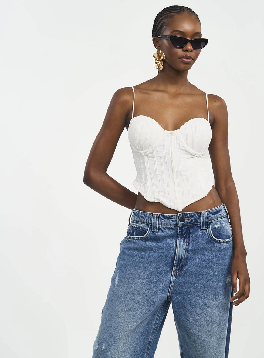Top Slim Estilo Corset