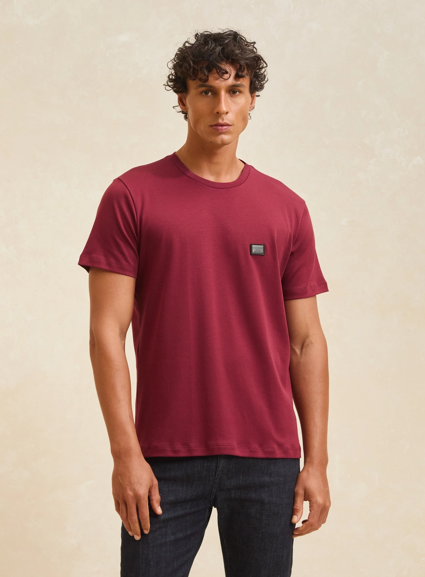 Camiseta Masculina New Slim Vermelho 3