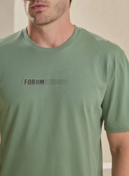 Camiseta Masculina New Box Com Detalhe