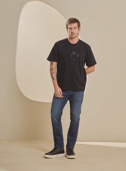Camiseta Masculina New Box Com Estampa